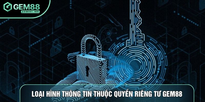 Loại hình thông tin thuộc quyền riêng tư Gem88