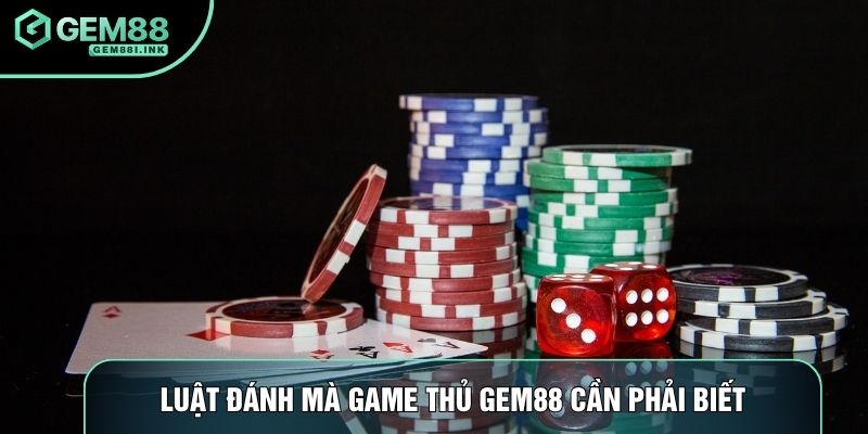 Luật đánh bài cào mà game thủ Gem88 cần phải biết
