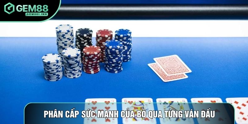 Phân cấp sức mạnh của bộ poker qua từng ván đấu